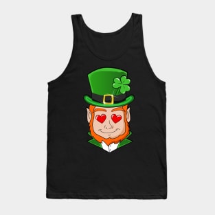 Funny Saint Patricks Day Leprechaun Love Tank Top